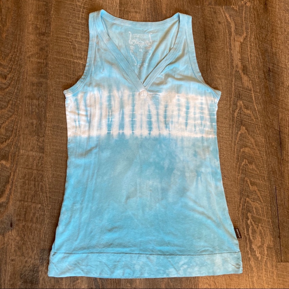 [prana] breathe tie-dye tank top
